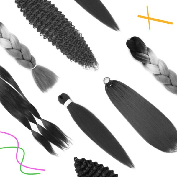 Protective hair extensions